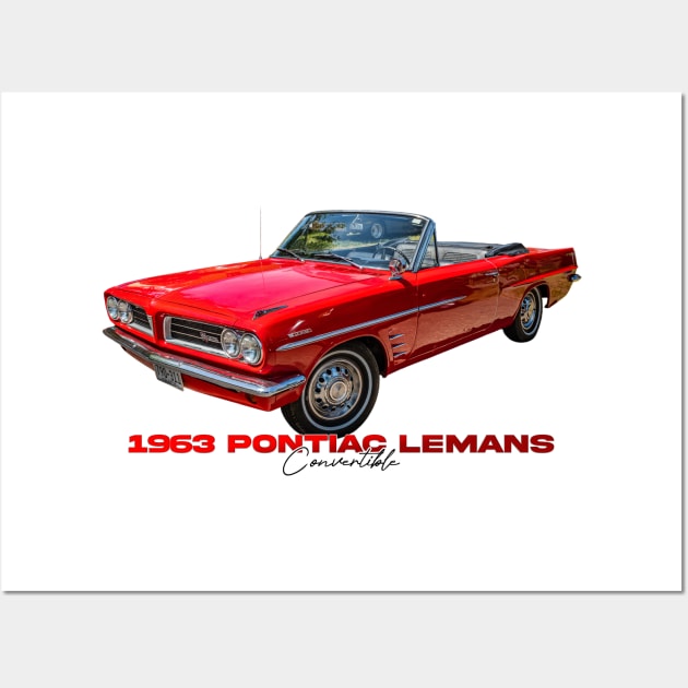 1963 Pontiac LeMans Convertible Wall Art by Gestalt Imagery